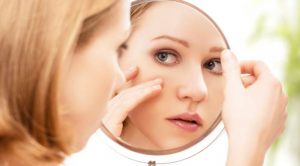 looking at the mirror